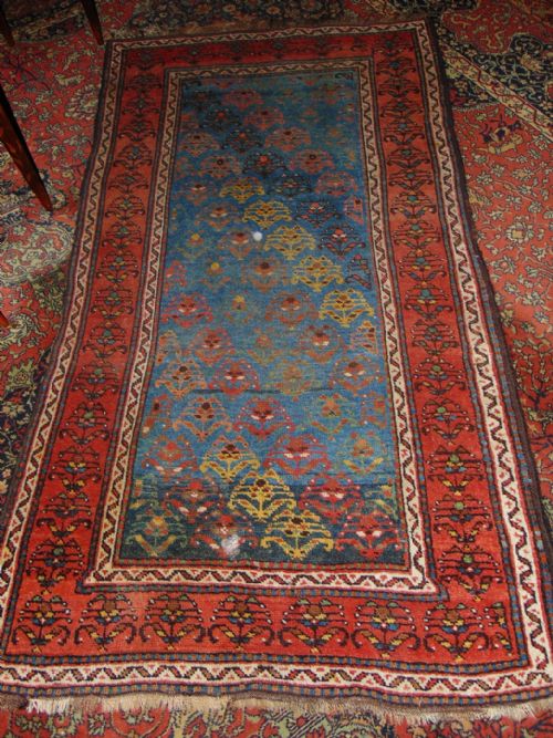 Antique Persian Kurdish Rug. Circa 1900