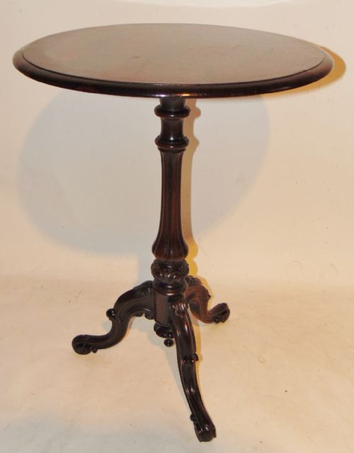 William IV Rosewood Tripod Table. Circa 1835