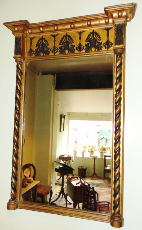 Large Regency Gilt Pier Mirror. Circa 1810