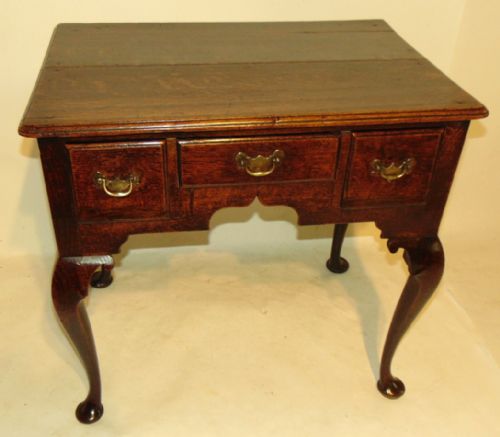Georgian N. Wales  Oak Lowboy Circa 1760