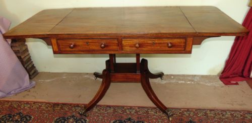 Scottish Georgian Mahogany Sofa Table. Circa 1800