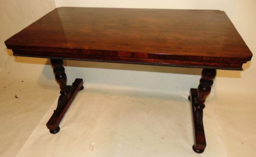 Regency Rosewood Gillows Library Table. Circa 1825