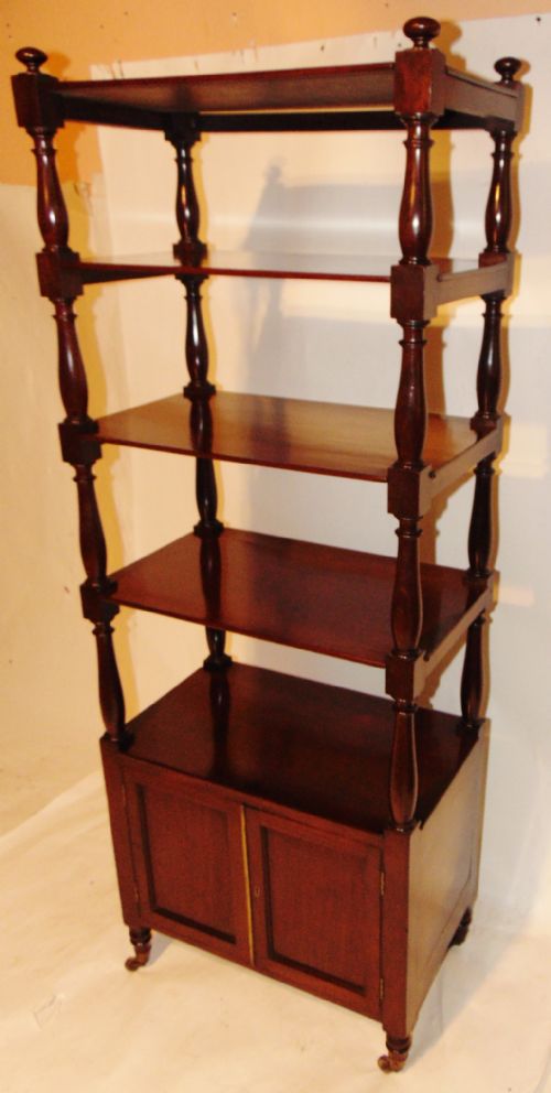 Georgian Mahogany Whatnot, Circa 1825