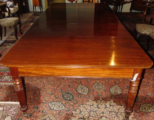Large Regency Mahogany Gillows Dining Table. Circa 1830