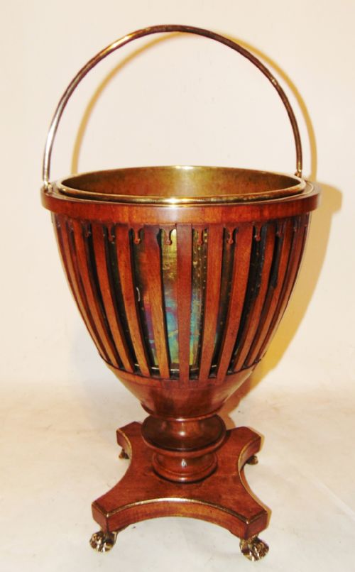 Dutch Mahogany Jardiniere. Circa 1810