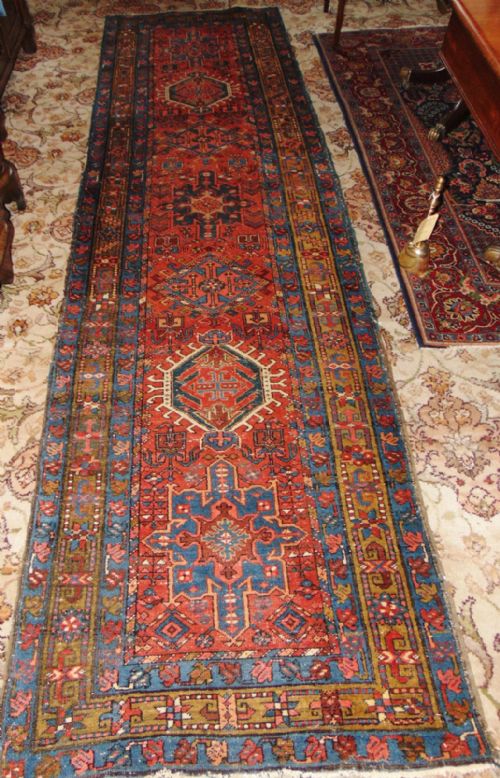 Antique Persian Yoravan Runner. Circa 1920