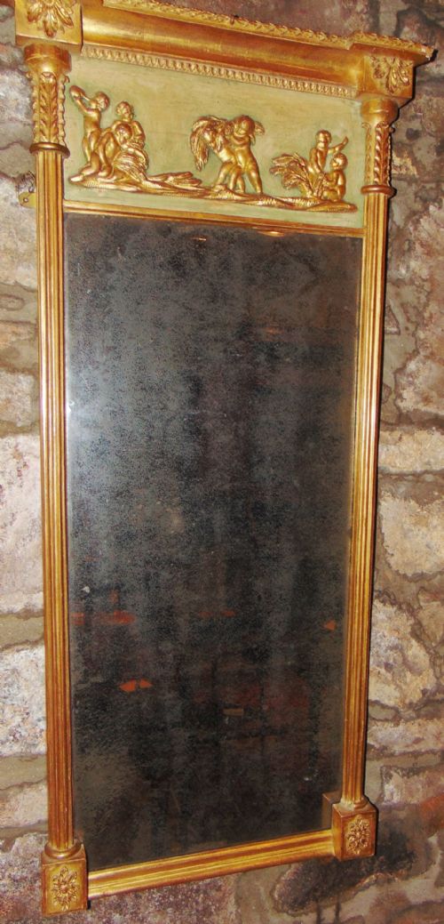 Regency Gilt Pier Mirror. Circa 1815
