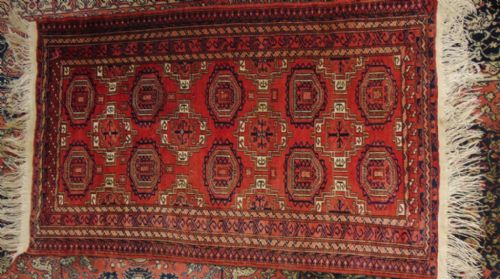 Antique Salor Turkoman Rug. Circa 1925