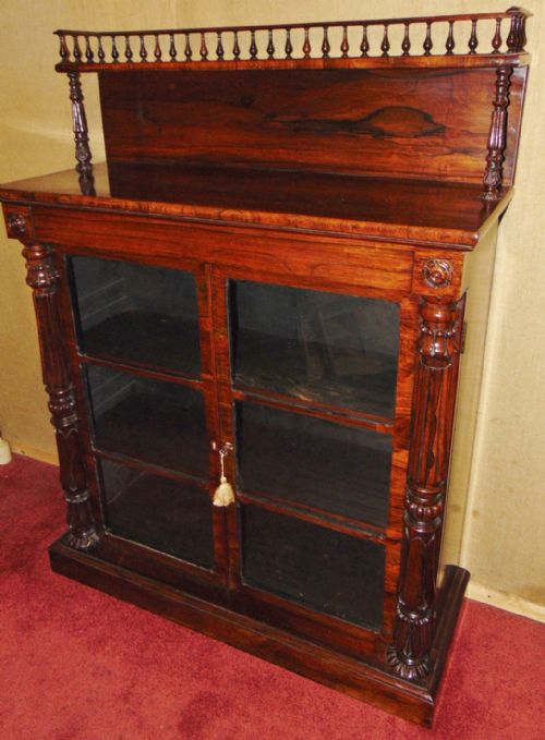 Scottish Regency Rosewood Chiffoniere Circa 1825