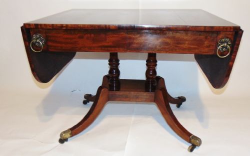 Regency Mahogany Sofa Table. Circa 1815
