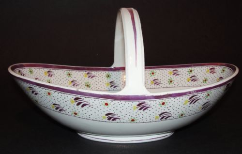 Marked Wedgewood Creamware Fruit Bowl Circa 1820