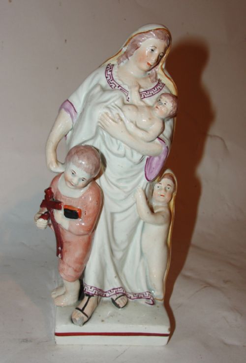 Georgian Leeds Square Base Figure Circa 1780