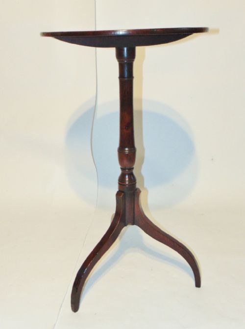 Georgian Mahogany Tripod Wine Table. Circa 1785