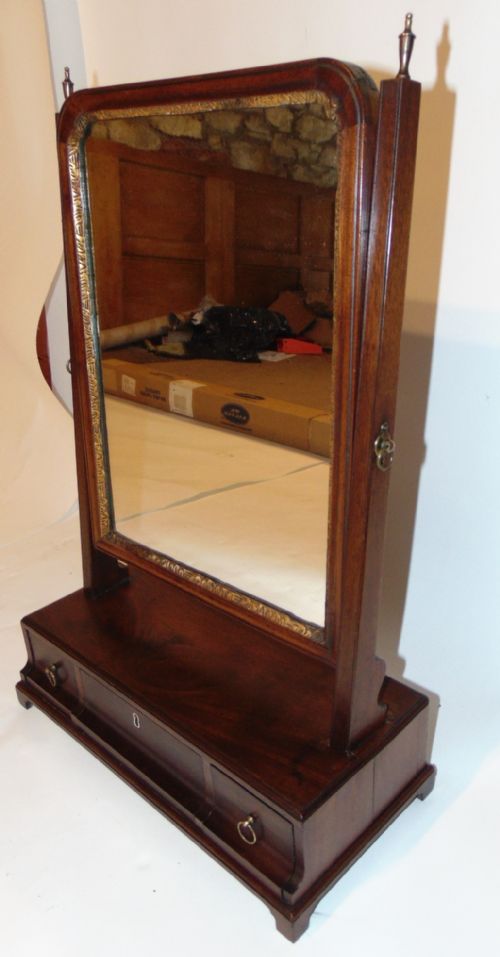 Georgian Mahogany Dressing Mirror Circa 1770