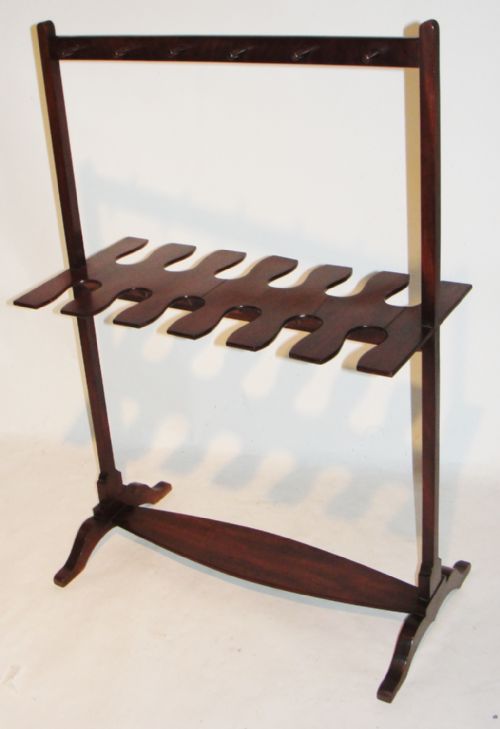 Georgian Mahogany Boot Stand. Circa 1800