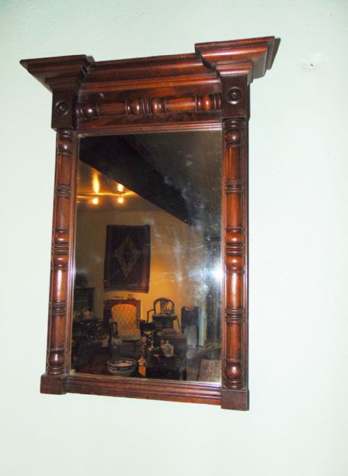 Regency Mahogany Pier Mirror Circa 1820