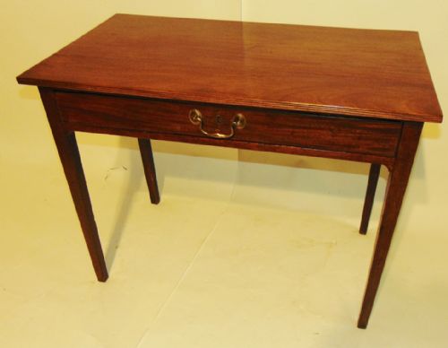 Georgian Mahogany Side Table. Circa 1800