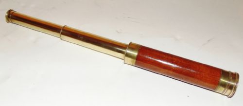 Georgian Mahogany and Brass Telescope Circa 1820
