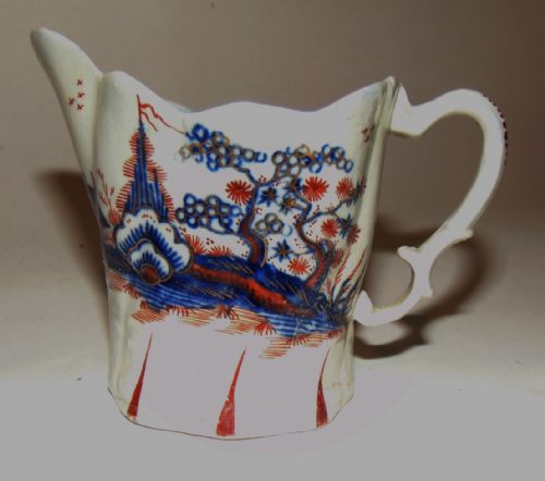 Liverpool Porcelain Cream Jug. Circa 1780