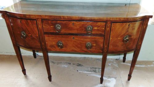 Georgian Mahogany Sideboard. Circa 1800