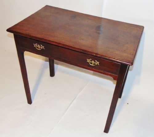 Georgian Mahogany Side Table. Circa 1780
