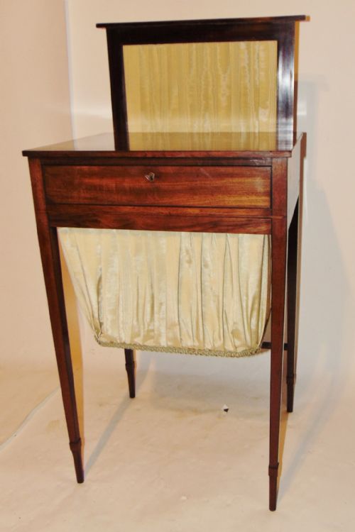 Georgian Mahogany Work Table Circa 1790