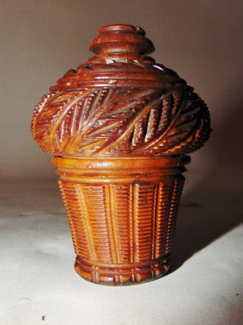 Victorian Coquilla Nut Nutmeg Grater Circa 1850