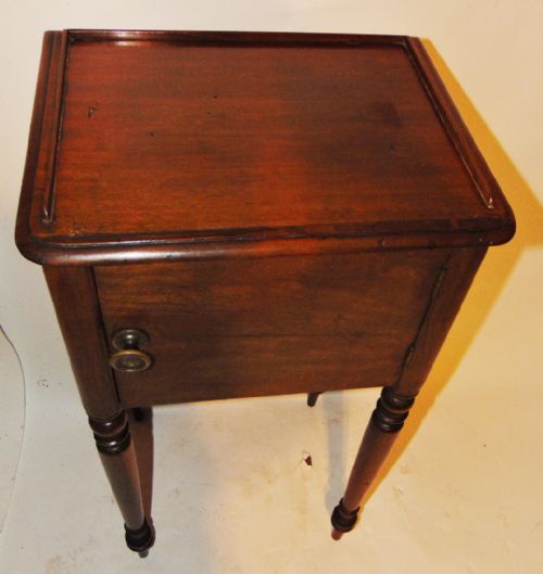 Late Georgian Mahogany Bedside Cupboard Circa 1830