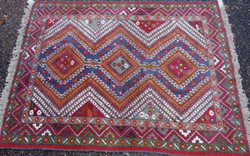 Old Persian Shiraz Rug Circa 1930