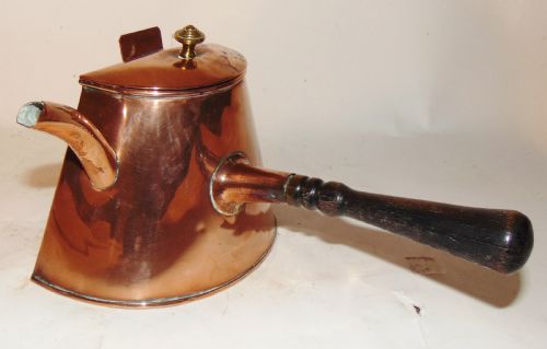Victorian Copper Chocolate Pot Circa 1870