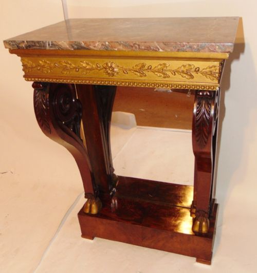 Scottish Regency Console Table Circa 1815