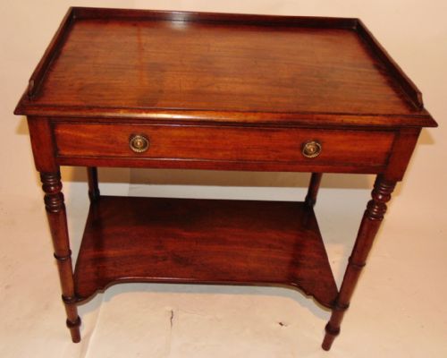 Late Georgian Mahogany Side Table Circa 1820
