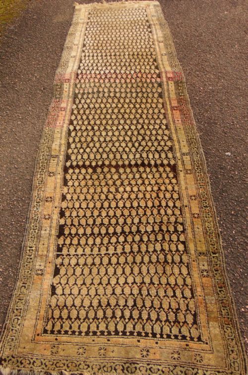 Antique Persian Kurdish Runner Circa 1920