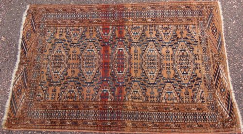 Antique Yumut Torkoman Rug Circa 1920