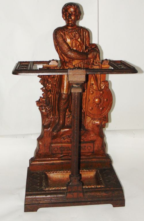 Victorian Cast Iron Stick Stand. 'Wallace'. Circa 1870