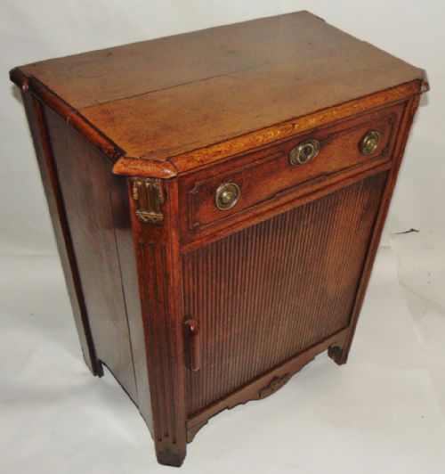 Small Dutch Oak Side Cabinet Circa 1780