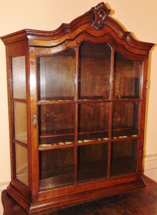 Dutch Oak Hanging Cabinet Circa 1770