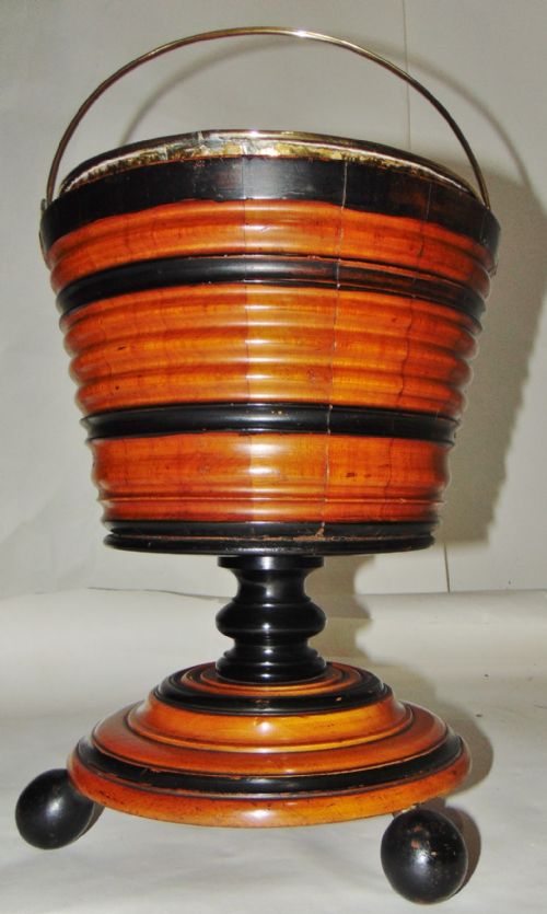 Dutch Mahogany and Ebonised Bucket Circa 1820