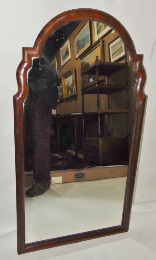 Queen Anne Walnut Framed Mirror Circa 1720