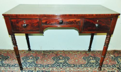 Georgian Mahogany Dressing Table Circa 1825