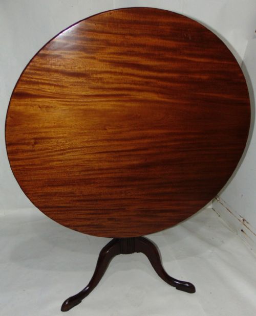 Huge Georgian Mahogany Tripod Table. Circa 1765