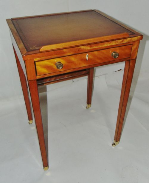 Georgian Satinwood Ladies Writing Table Circa 1800