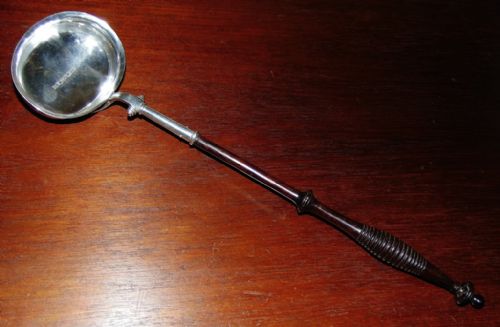 Georgian Perth Silver Toddy Ladle Circa 1820