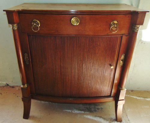 Dutch Empire Oak Side Cabinet Circa 1810