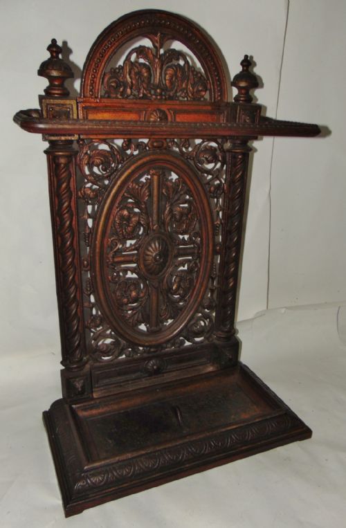 Victorian Cast Iron Umbrella Stand. Falkirk  1865