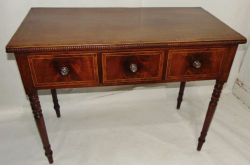 Scottish Georgian Mahogany Dressing Table Circa 1820