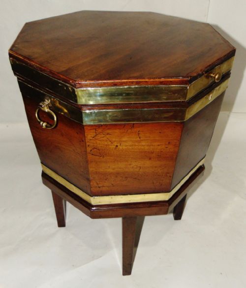 Georgian Mahogany Wine Cooler Circa 1775