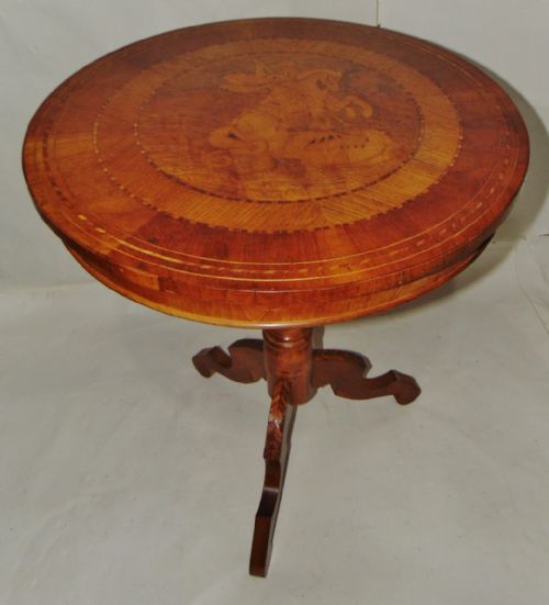 Sorrento Walnut Inland Tripod Table Circa 1860