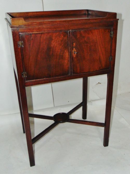 George III Mahogany Bedside Cabinet Circa 1770