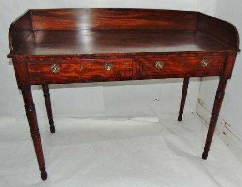 Scottish Georgian Mahogany Dressing Table Circa 1820